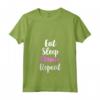 Eat Sleep Dance Repeat - Maglietta con Collo a V per Ballerini Divertenti - Ideale per Insegnanti di Danza