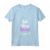 Eat Sleep Dance Repeat - Maglietta con Collo a V per Ballerini Divertenti - Ideale per Insegnanti di Danza