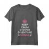 Donna Keep Calm Annuncio Gravidanza - Maglietta Futura Nonna 2021 - Regalo Divertente per Futuri Genitori