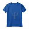 Donna Psychology Shirt - Maglietta con Simbolo Psi e Design Cervello per Studenti di Psicologia - Collo a V e Taglio Classico