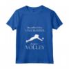 Donna Pallavolo Mamma Volley Pallavolista Divertente Maglietta con Collo a V - Mai sottovalutare una mamma che gioca a volley - Ideale come regalo per una pallavolista