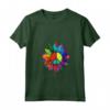 Donna Fiore di Girasole Arcobaleno - Maglietta Retrò Hippie Anni '70 - Ideale per Fiorai, Giardinieri e Attivisti per la Pace