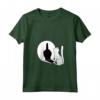 Donna Dito Medio Gatto - Maglietta Dichiarazione Divertente - Regalo per Amante dei Gatti
