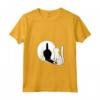 Donna Dito Medio Gatto - Maglietta Dichiarazione Divertente - Regalo per Amante dei Gatti