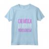 Donna Maglietta Regalo Professoressa - Che Fatica la Vita da Professoressa - Maglietta con Collo a V e Frase Divertente - Ideale per Compleanno - Marca HapTiger