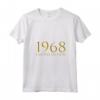 Maglietta 52° Compleanno Donna 1968 - Regalo Decorativo con Collo a V - Taglio Classico