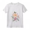 Fiori Floreale Estate Primav - Maglietta con Collo a V per un Look Estivo - Leggera e Comoda