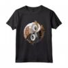 Gufo Ying Yang - Maglietta Tai Chi per Amanti dei Gufi - Regalo Equilibrio Simbolo Ying Yang