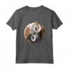 Gufo Ying Yang - Maglietta Tai Chi per Amanti dei Gufi - Regalo Equilibrio Simbolo Ying Yang