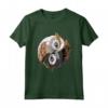 Gufo Ying Yang - Maglietta Tai Chi per Amanti dei Gufi - Regalo Equilibrio Simbolo Ying Yang