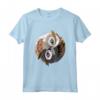 Gufo Ying Yang - Maglietta Tai Chi per Amanti dei Gufi - Regalo Equilibrio Simbolo Ying Yang