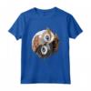 Gufo Ying Yang - Maglietta Tai Chi per Amanti dei Gufi - Regalo Equilibrio Simbolo Ying Yang