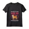Donna Best Shiba Inu Mom Maglietta con Collo a V - Ideale per Proprietari e Amanti degli Shiba Inu