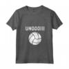 Donna Pallavolo Volley Palleggiatore Divertente Maglietta con Collo a V - Unooo!!! - Ideale per Regali Giocatori di Pallavolo