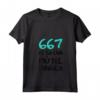 Donna T Shirt Divertente Scritte Simpatiche Una Più Del Diavolo - Maglia con Collo a V - Ideale come Regalo di Compleanno - Marca HapTiger