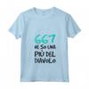 Donna T Shirt Divertente Scritte Simpatiche Una Più Del Diavolo - Maglia con Collo a V - Ideale come Regalo di Compleanno - Marca HapTiger