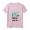 Donna T Shirt Divertente Scritte Simpatiche Una Più Del Diavolo - Maglia con Collo a V - Ideale come Regalo di Compleanno - Marca HapTiger