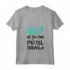 Donna T Shirt Divertente Scritte Simpatiche Una Più Del Diavolo - Maglia con Collo a V - Ideale come Regalo di Compleanno - Marca HapTiger