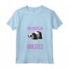 Donna Regalo Pigri Maglia Donna Panda Manica Corta Non Sono Pigra Maglietta con Collo a V - Maglietta Divertente e Ironica per Compleanni - Marca HapTiger