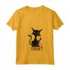 Donna COSA? - Gatto Divertente Nero con Coltello Maglietta con Collo a V - Ideale per Amanti dei Gatti e Appassionati di Moda