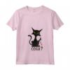 Donna COSA? - Gatto Divertente Nero con Coltello Maglietta con Collo a V - Ideale per Amanti dei Gatti e Appassionati di Moda