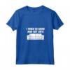 Donna I Tried So Hard & Got Sofa – Funny Saying Sarcastic Novità Maglietta con Collo a V - Regalo Spiritoso e Divertente