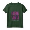 Donna Maglietta Donna Scritta Divertente Spiritosa Fatemi Santa Maglietta con Collo a V - Idea Regalo Compleanno