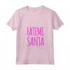 Donna Maglietta Donna Scritta Divertente Spiritosa Fatemi Santa Maglietta con Collo a V - Idea Regalo Compleanno