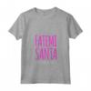 Donna Maglietta Donna Scritta Divertente Spiritosa Fatemi Santa Maglietta con Collo a V - Idea Regalo Compleanno