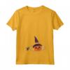 Annuncio di Gravidanza di Halloween Incinta Maglietta con Collo a V - Costume per Dolcetto o Scherzetto - Idea Regalo per Future Mamme