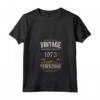 Donna Vintage 1973 Anni 51 Compleanno Regalo Uomo Donna Maglietta con Collo a V - Edizione Limitata