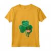 Donna San Patrizio Leprechaun Trifoglio Maglietta con Collo a V - Design Carino per Festeggiare il Festival Irlandese
