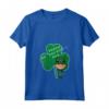 Donna San Patrizio Leprechaun Trifoglio Maglietta con Collo a V - Design Carino per Festeggiare il Festival Irlandese