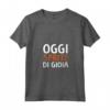 Donna Oggi Spritz Di Gioia! - Maglietta con Collo a V per Amanti dello Spritz - Regalo Divertente per l'Aperitivo