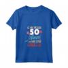 Donna Ci ho messo 50 anni Scherzo Compleanno Divertente Ironica Maglietta con Collo a V - Regalo Originale per Amiche e Parenti - Marca HapTiger