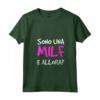 Donna Maglietta Milf Divertente - Sono una Milf e allora? - Maglietta con Collo a V per Compleanno - Marca HapTiger
