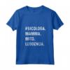Donna Mamma Psicologa Frase Divertente - Maglietta con Collo a V per un Look Comodo e Spiritoso
