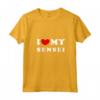 Donna I Love My Sensei - Maglietta con Collo a V Vintage per Mostrare Amore al Tuo Sensei