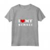 Donna I Love My Sensei - Maglietta con Collo a V Vintage per Mostrare Amore al Tuo Sensei