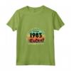 Donna 1983 Vintage Regali di 40 Anni Compleanno Retrò Annata Maglietta con Collo a V - Regalo Uomo 40 Anni Retro Style - Idea Compleanno 1983