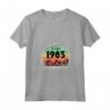 Donna 1983 Vintage Regali di 40 Anni Compleanno Retrò Annata Maglietta con Collo a V - Regalo Uomo 40 Anni Retro Style - Idea Compleanno 1983