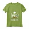 Donna Funny PHD Survivor T-shirt - Graduation Student Gift - Cool Present for Friends and Family - Trendy Design by Artists
