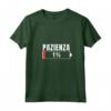 Donna Pazienza 1% - Divertenti Frasi Maglia con Collo a V - Regalo Simpatico per Compleanni e Natale