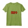 HapTiger - Classico Logo Rosso Maglietta con Collo a V dei Kiss - Acquista Maglietta Ufficiale Online