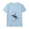 Donna Pole Dance Silhouette - Training Maglietta con Collo a V - Pole Dance Is My Life - Ideale per Sport e Allenamento
