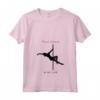 Donna Pole Dance Silhouette - Training Maglietta con Collo a V - Pole Dance Is My Life - Ideale per Sport e Allenamento