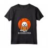 Donna Booooooks Shirt Boo Read Books Halloween Maglietta con Collo a V - Ideale per gli Amanti dei Libri e Halloween