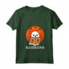 Donna Booooooks Shirt Boo Read Books Halloween Maglietta con Collo a V - Ideale per gli Amanti dei Libri e Halloween