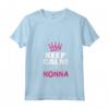 Donna Keep Calm Annuncio Gravidanza - Futura Nonna 2022 Maglietta con Collo a V - Regali Divertenti per Genitori in Attesa