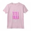 Donna Tette E Paura Maglietta Spiritosa Sarcastica - Idea Regalo Compleanno - HapTiger Marca Tee Shirt